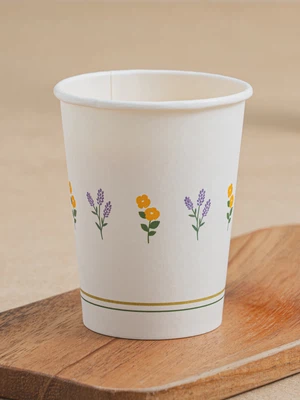 디자인 종이컵 270 ml 25개입