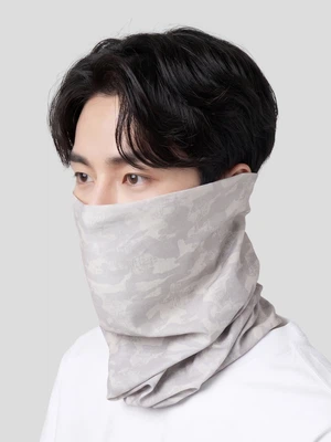 긴 머플러 연그레이