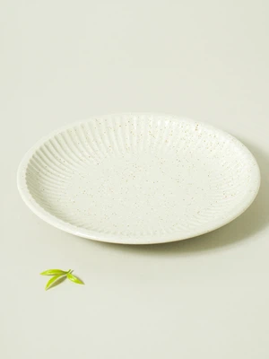 컬러 점 무늬 양각 접시 21.5 cm