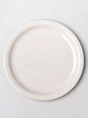 화이트 멜라민 원형 접시 30 cm