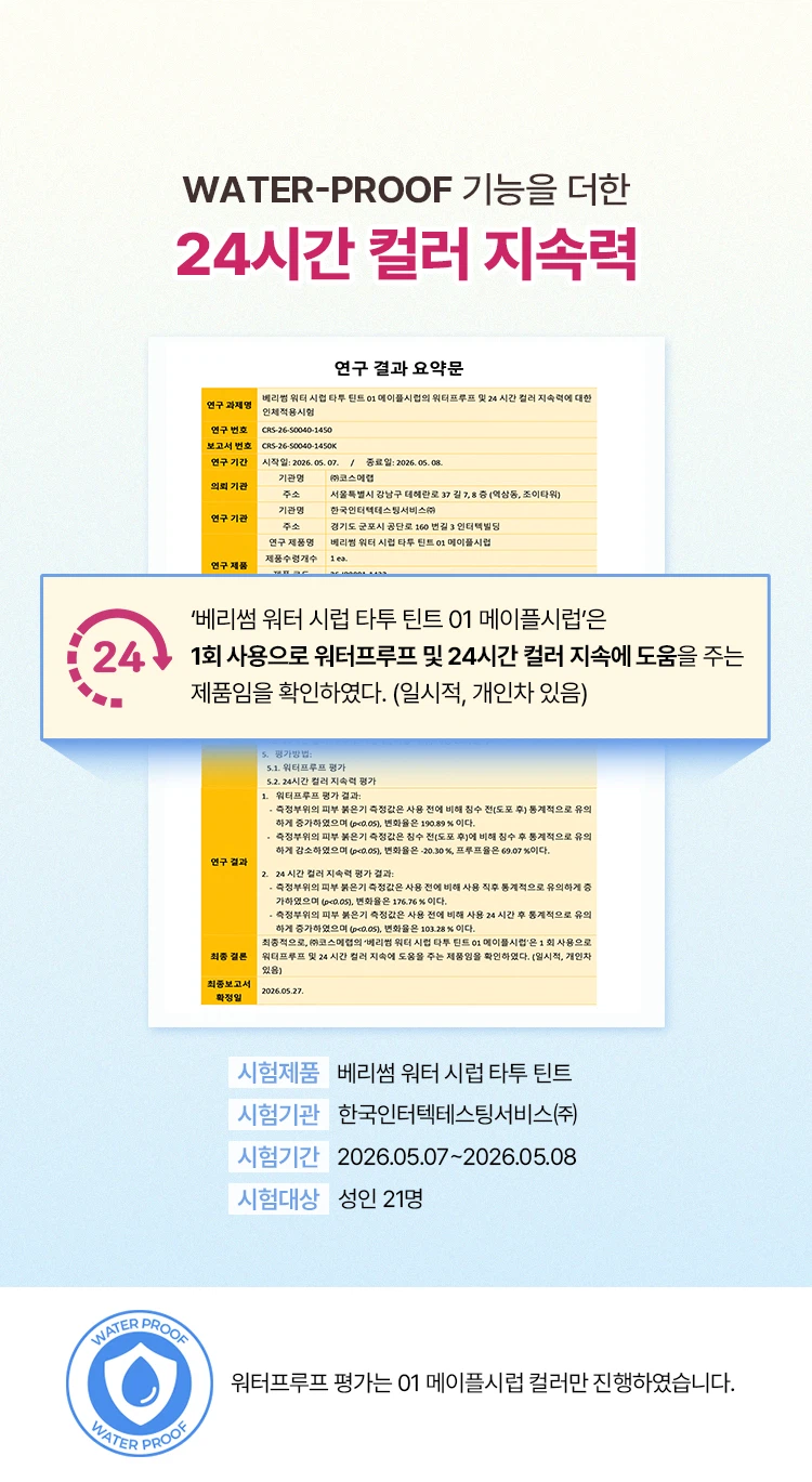 [01 Meipeulsireop]Berry Some Woteosireop 纹身唇釉 source detail 3