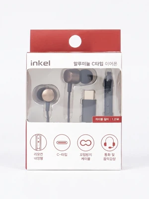 인켈 알루미늄 C타입 이어폰 IK-TS-04