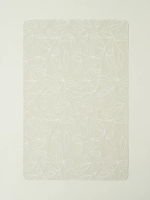 플라워 실리콘 테이블 매트 43.5 X 28.5 cm