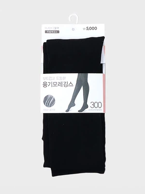 융 기모 유발 레깅스 300D