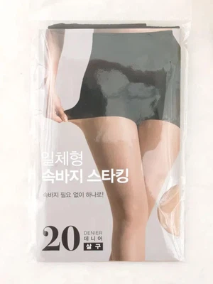 속바지 스타킹 20D 살구