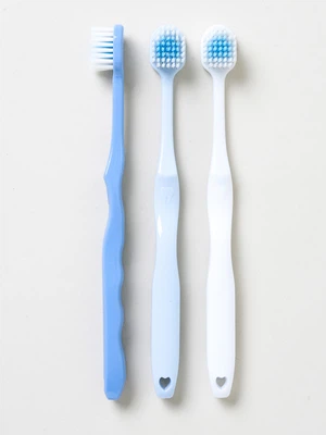와이드 투톤 칫솔 3개입