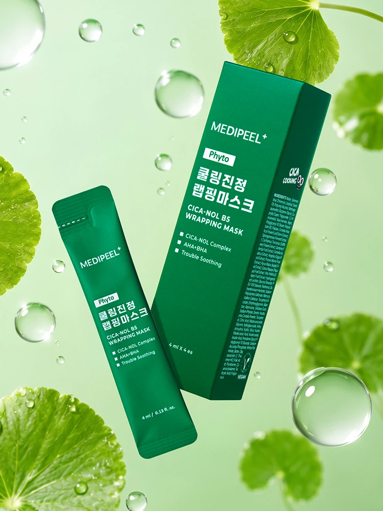 메디필 시카 쿨링 진정 랩핑 마스크 4 ml 4개입