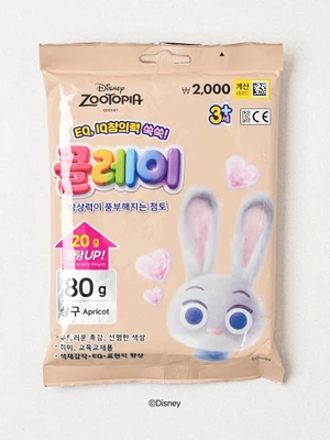 디즈니 주토피아 클레이 나라 80 g 살구