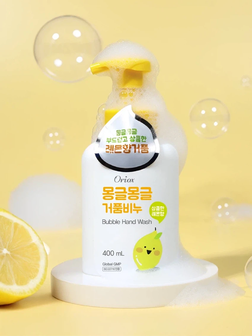 몽글몽글 거품비누 레몬향 400 ml
