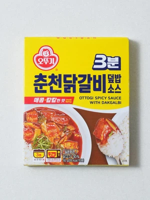 오뚜기 3분 춘천 닭갈비 덮밥 소스 150 g