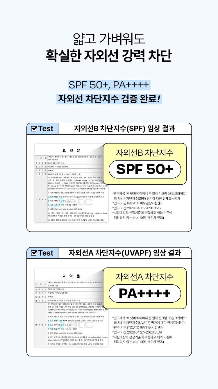 [3Ho Milkeu白色]Editbi 熊兔调色防晒霜 30ml source detail 9