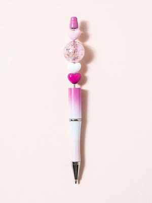 비즈 DIY 볼펜 꾸미기 미니하트