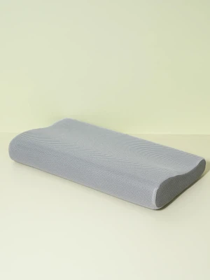 메시 스펀지 경추 베개 55 X 30 cm 지퍼형