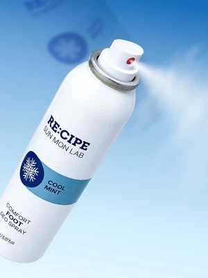 [풋 데오]레시피선몬랩 컴포트 풋 데오 스프레이 쿨민트 150 ml