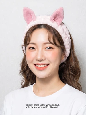 디즈니 베이커리 푸 귀 모양 헤어밴드 피글렛