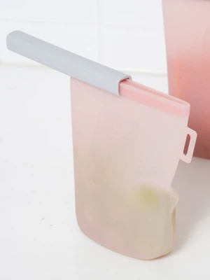 [열탕 소독] 슬라이드 실리콘 지퍼백 250 ml