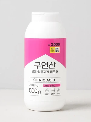 구연산 500 g 용기 타입