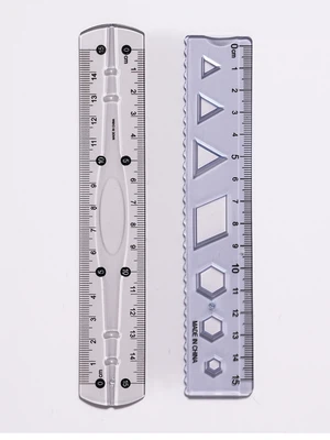 휘어지는 자 15 cm 2개입