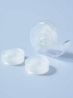 커터 ＆ 투명 테이프 18 mm X 25 m 3개입