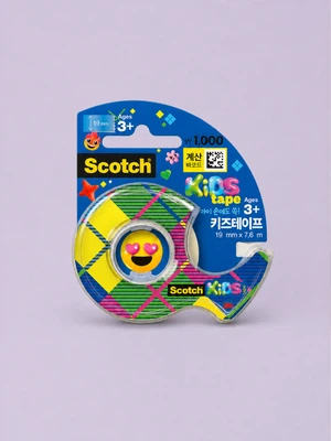 3M 스카치 키즈 테이프 19 mm X 7.6 m