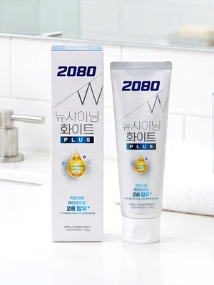 2080 샤이닝 화이트치약 140g
