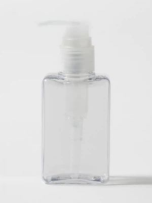 심플 직사각 펌프 용기 100 ml