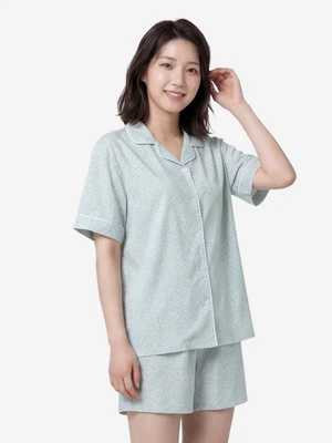 레이온 리오셀 반바지 파자마 M 민트