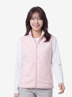조끼 플리스 S 아이보리