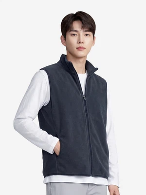 조끼 플리스 L 다크그레이