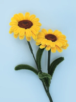 모루꽃 DIY 해바라기