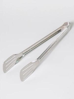 스테인리스 집게 슬롯형 29 cm