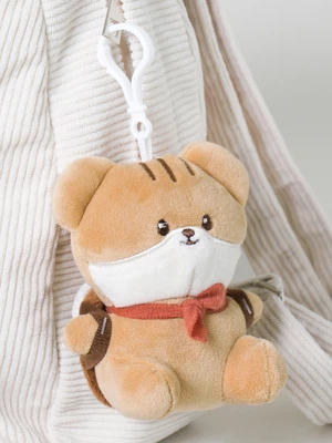 가을이왔어요 가방 멘 다람쥐 걸이인형