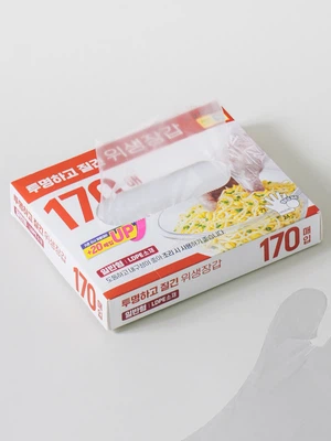 일회용 LDPE 위생 장갑 170매입