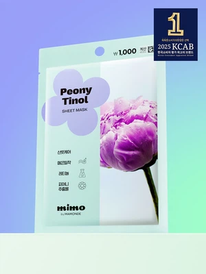 [보송케어]미모 바이 마몽드 피어니티놀 시트마스크 1매입