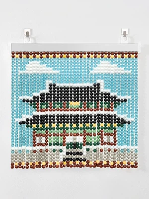 전통의멋 비즈발 DIY 세트 30 X 27 cm