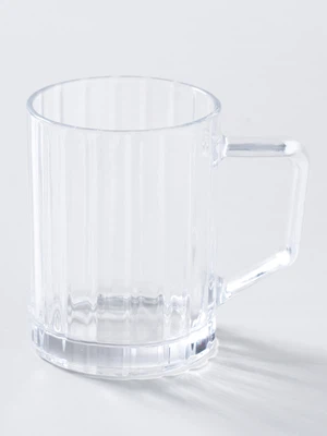 세로 라인 유리 머그컵 300 ml