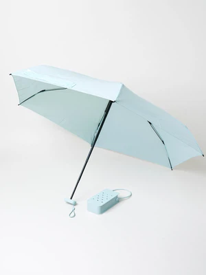 실리콘 파우치 접이식 5단 우산 6K 48.5 cm