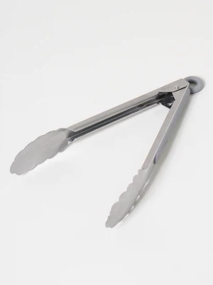 실리콘 손잡이 원터치 집게 26.5 cm