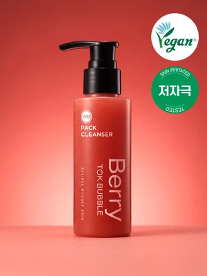 [성한빈 PICK]원더바스 베리톡 버블 팩 클렌저 100 ml