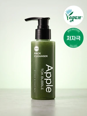 [성한빈 PICK]원더바스 애플톡 버블 팩 클렌저 100 ml