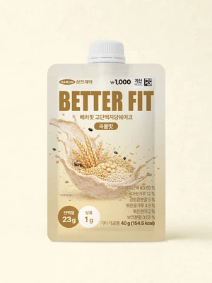 베러핏 고단백 저당쉐이크 곡물맛