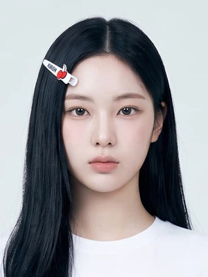키르시 빅 집게핀 화이트