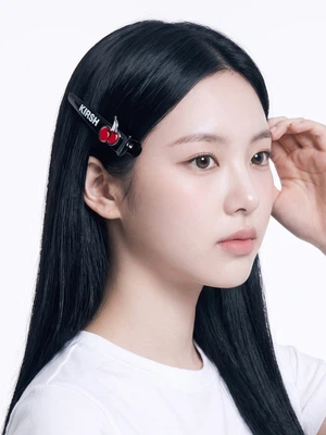 키르시 빅 집게핀 블랙