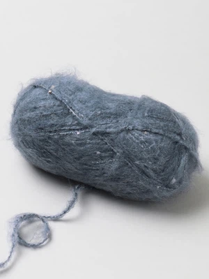 팝콘 뜨개실 40 g 다크블루