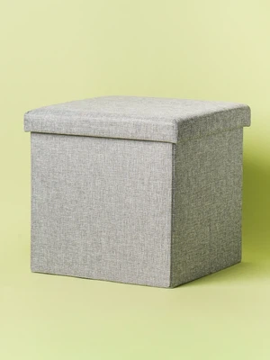 정사각 수납 스툴 대형 37.5 X 37.5 X 36 cm