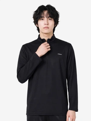 HEAD 긴팔 하프 집업 M/L/XL 블랙