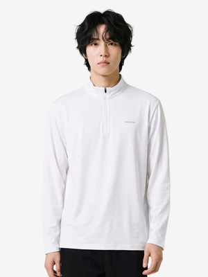 HEAD 긴팔 하프 집업 M/L/XL 화이트